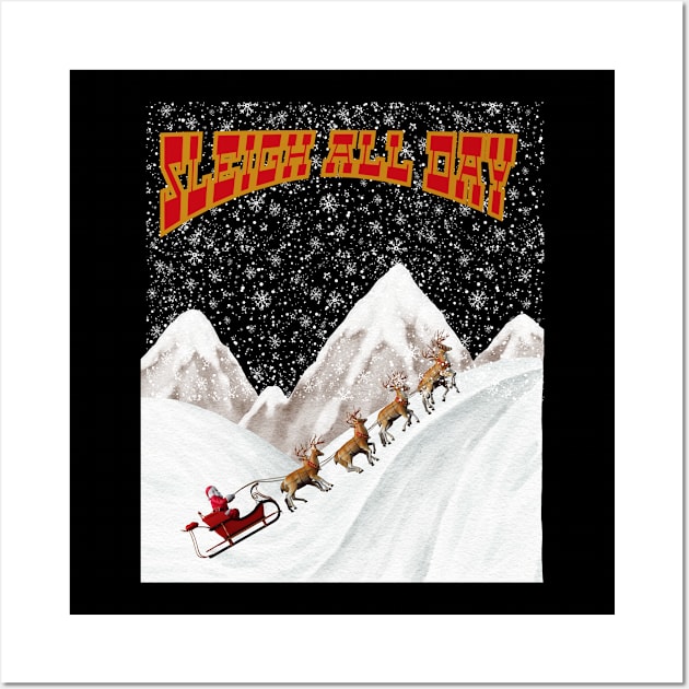 The Spirit of Christmas Wall Art by Tee Trendz